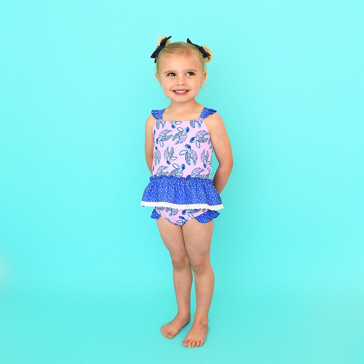 Waverly RUFFLE TANK SWIM SET
