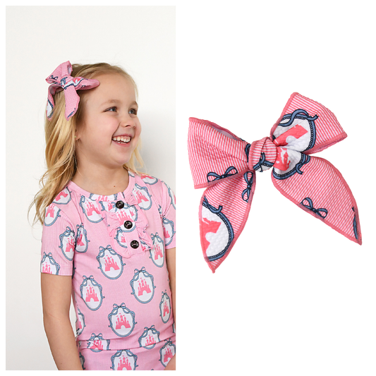 Maeve Castles CLIP BOW