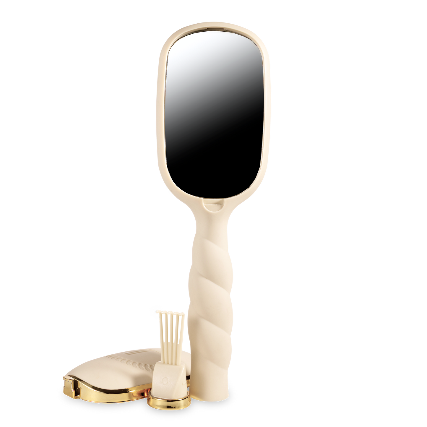 Teleties Detangler Hair Brush for Thick Hair - Tan