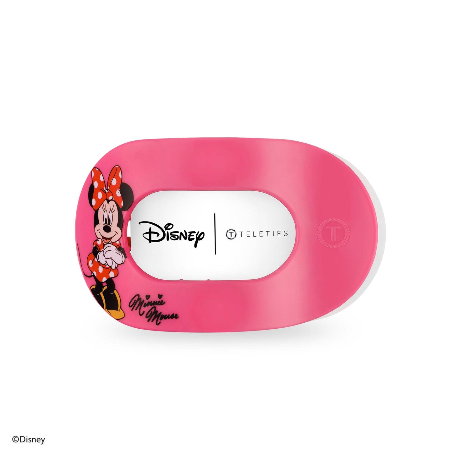 Flat Round Hair Clip | Minnie Mouse