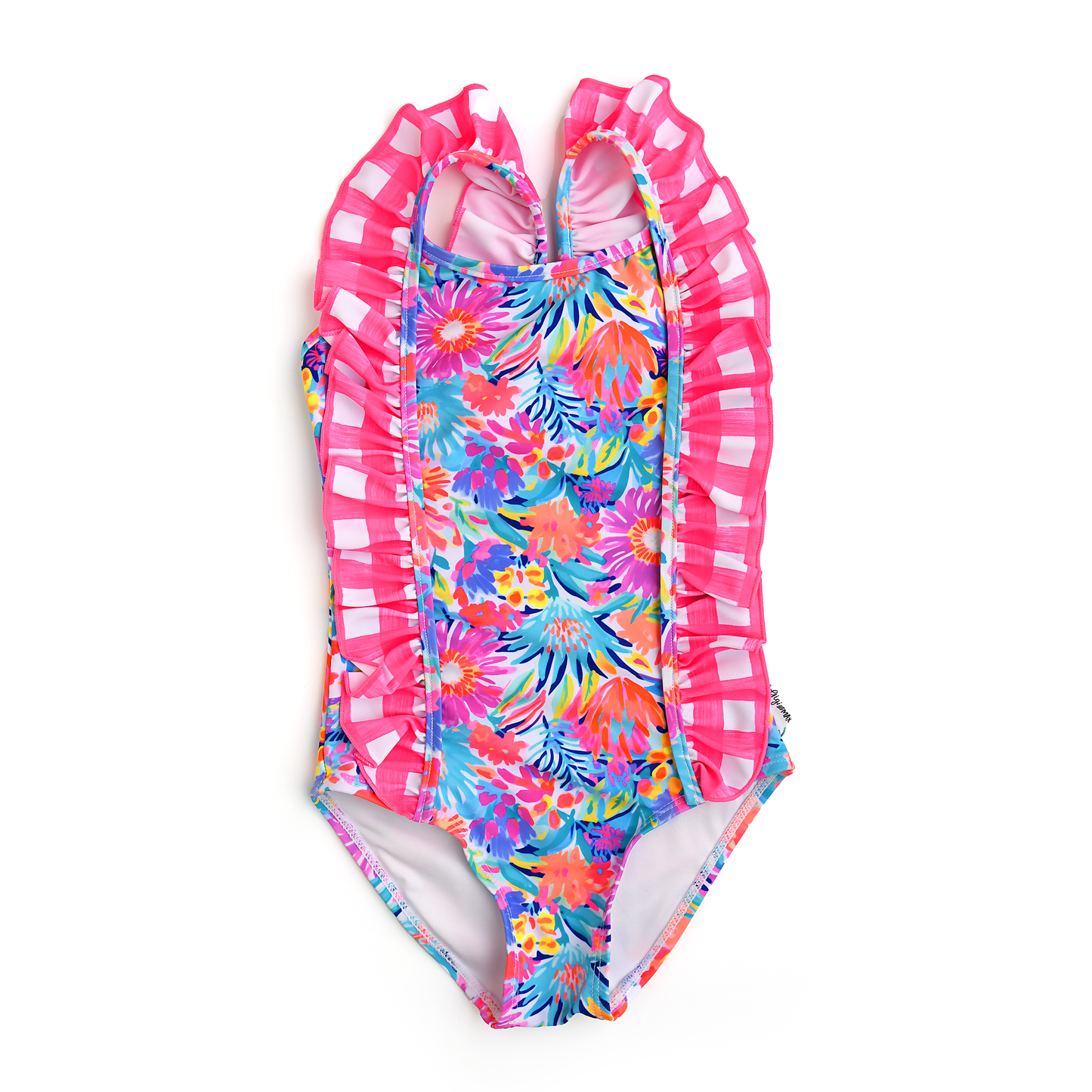 Megan Floral TANK ONE PIECE SWIMSUIT