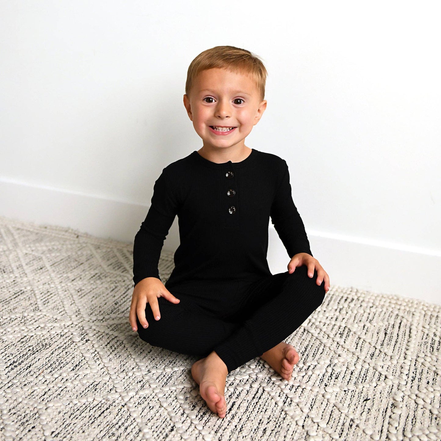 Onyx Ribbed TWO PIECE