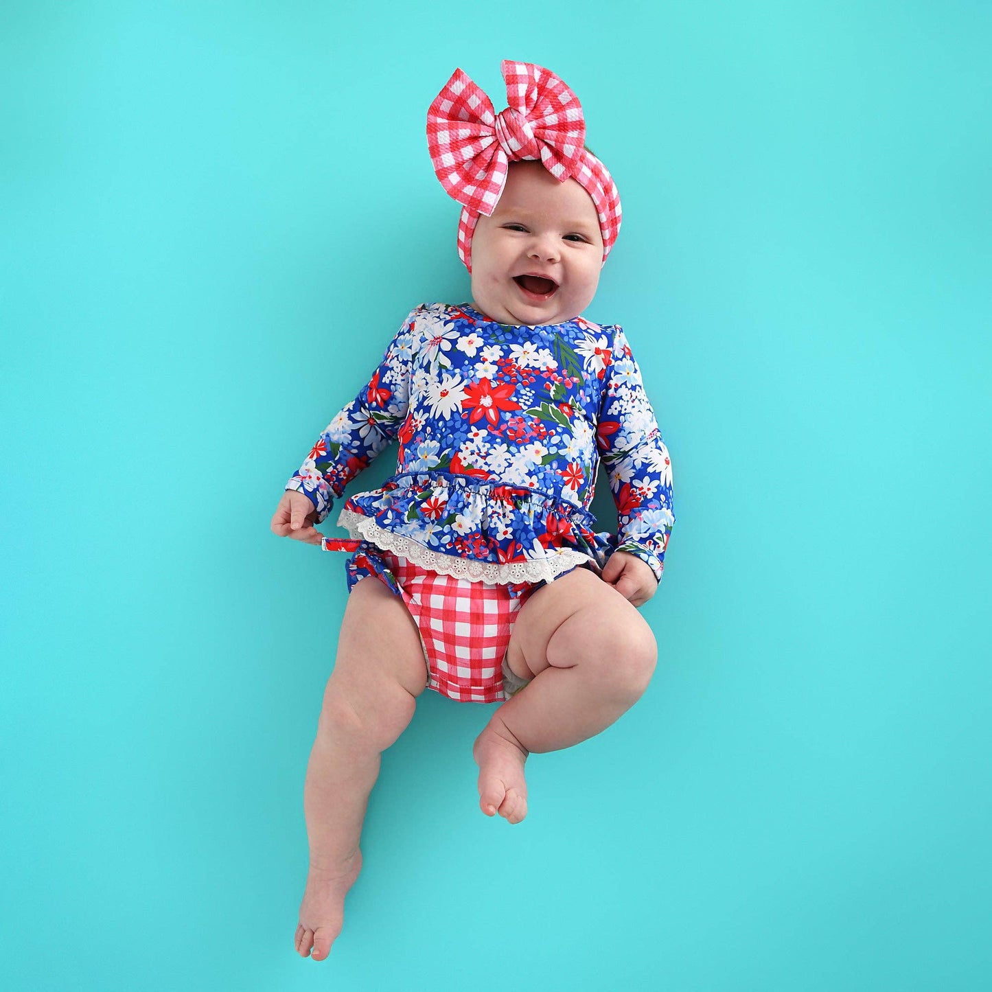 Presley RASH GUARD TWO PIECE SWIM SET