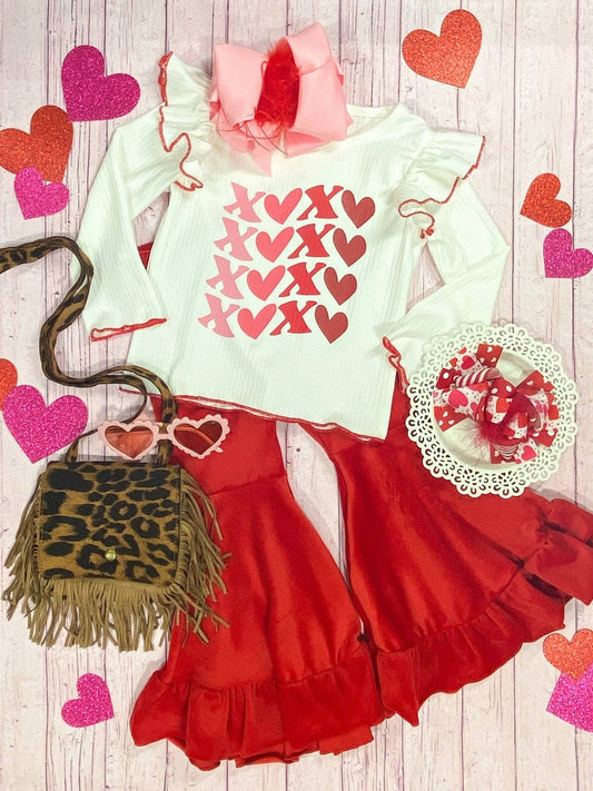 XOXO Red Velvet Set