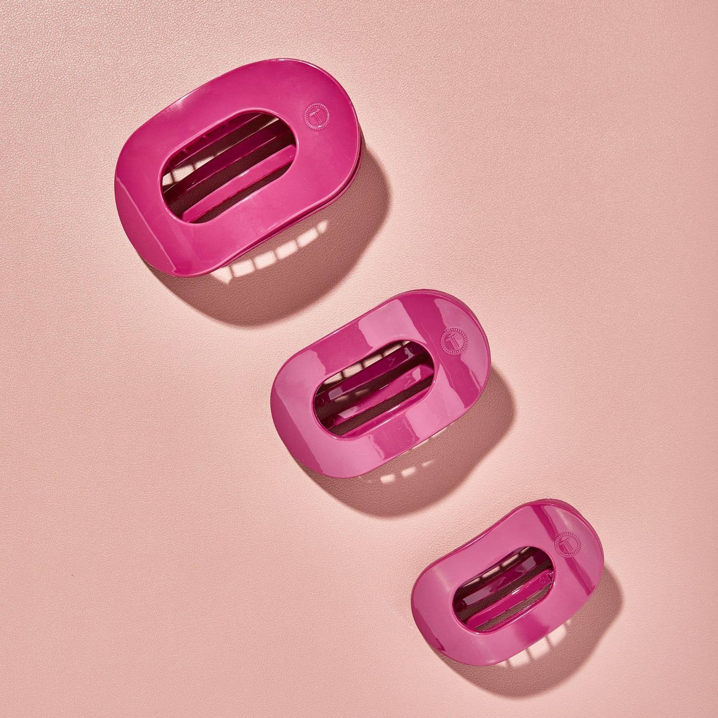 Flat Round Hair Clip In Wild Side