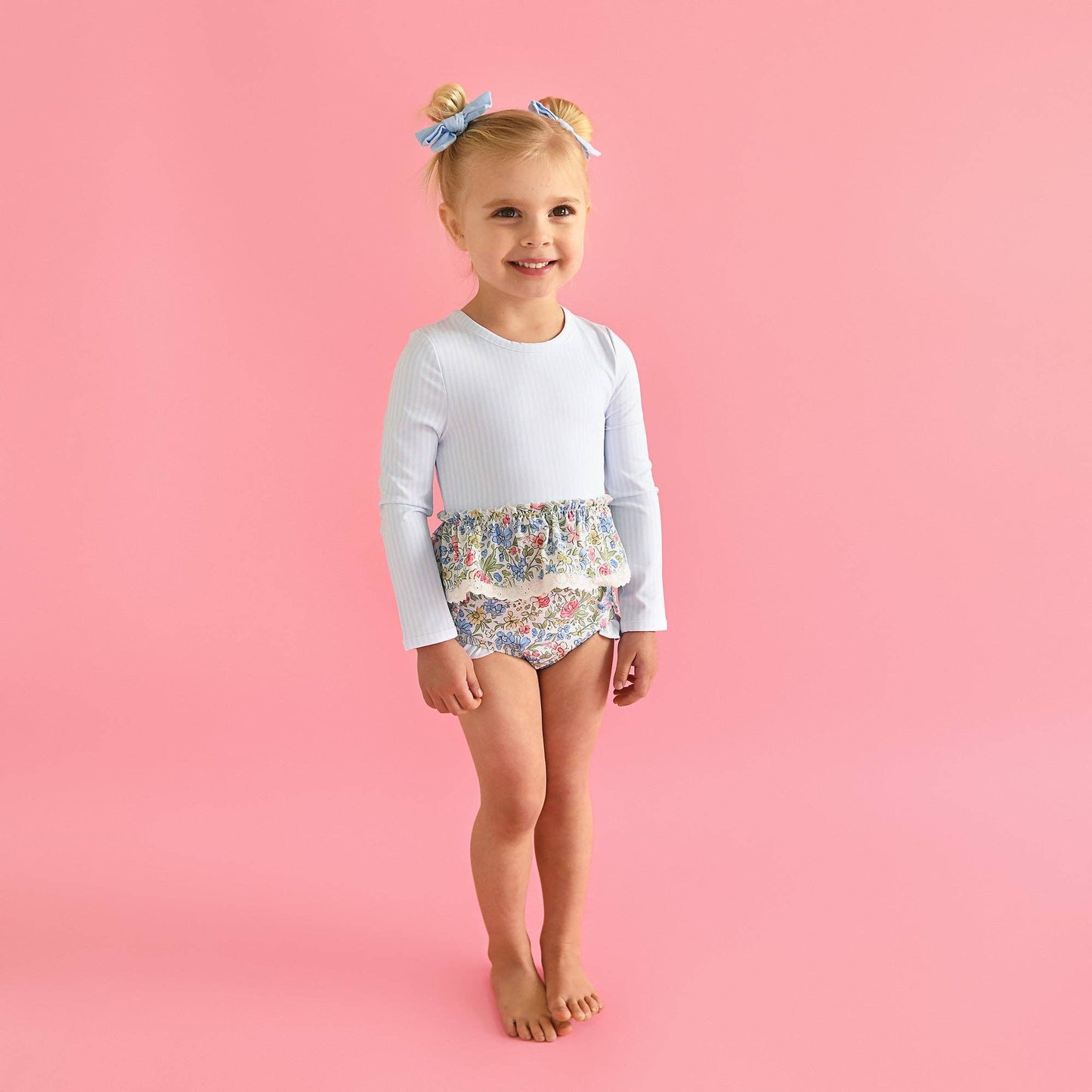 Vera RASH GUARD TWO PIECE SWIM SET
