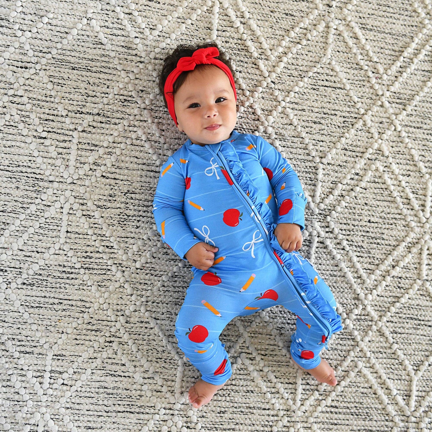 Quinn Apple RUFFLE ZIP