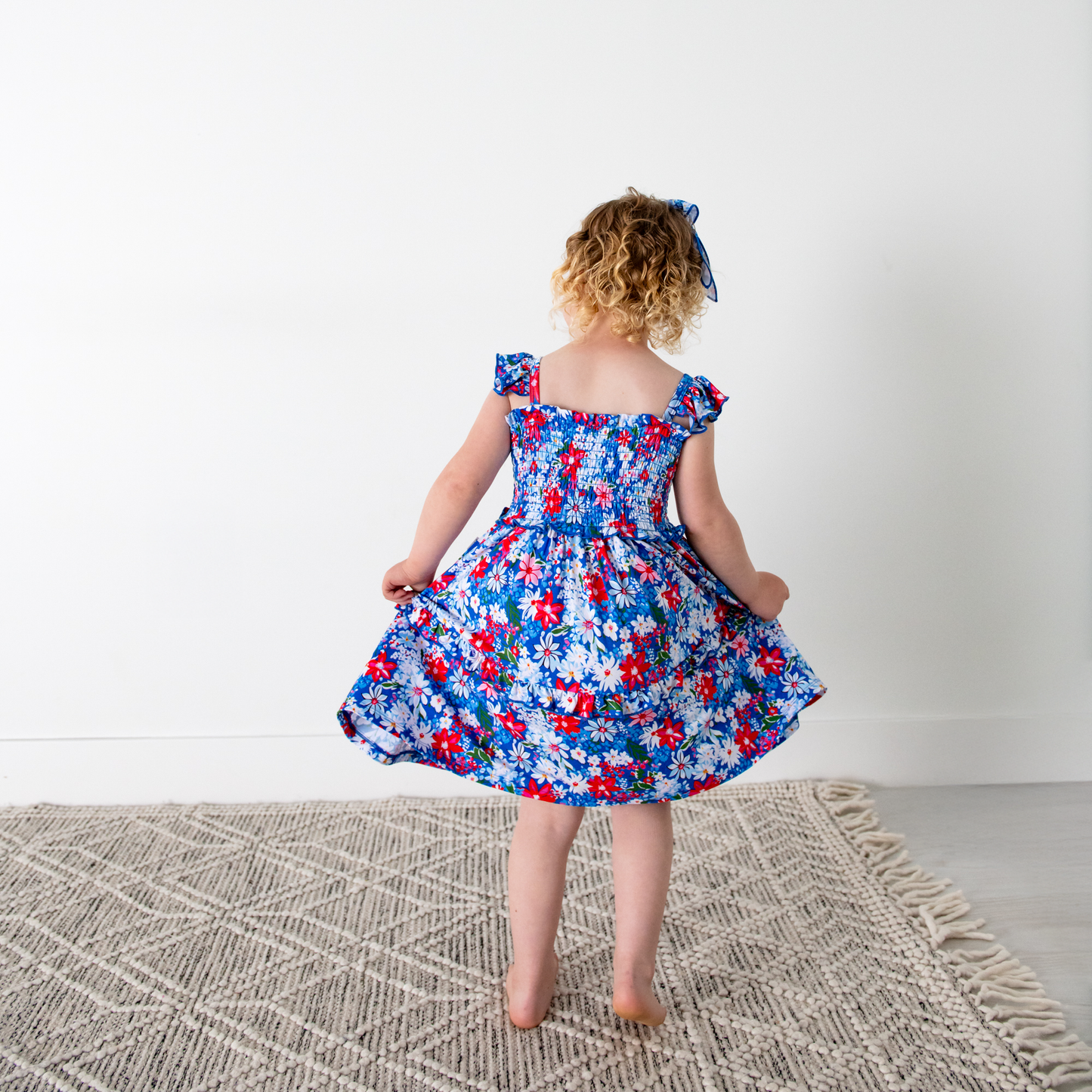 Presley Floral Smocked Dress