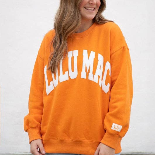 Lulu Mac Tennessee Orange/White
