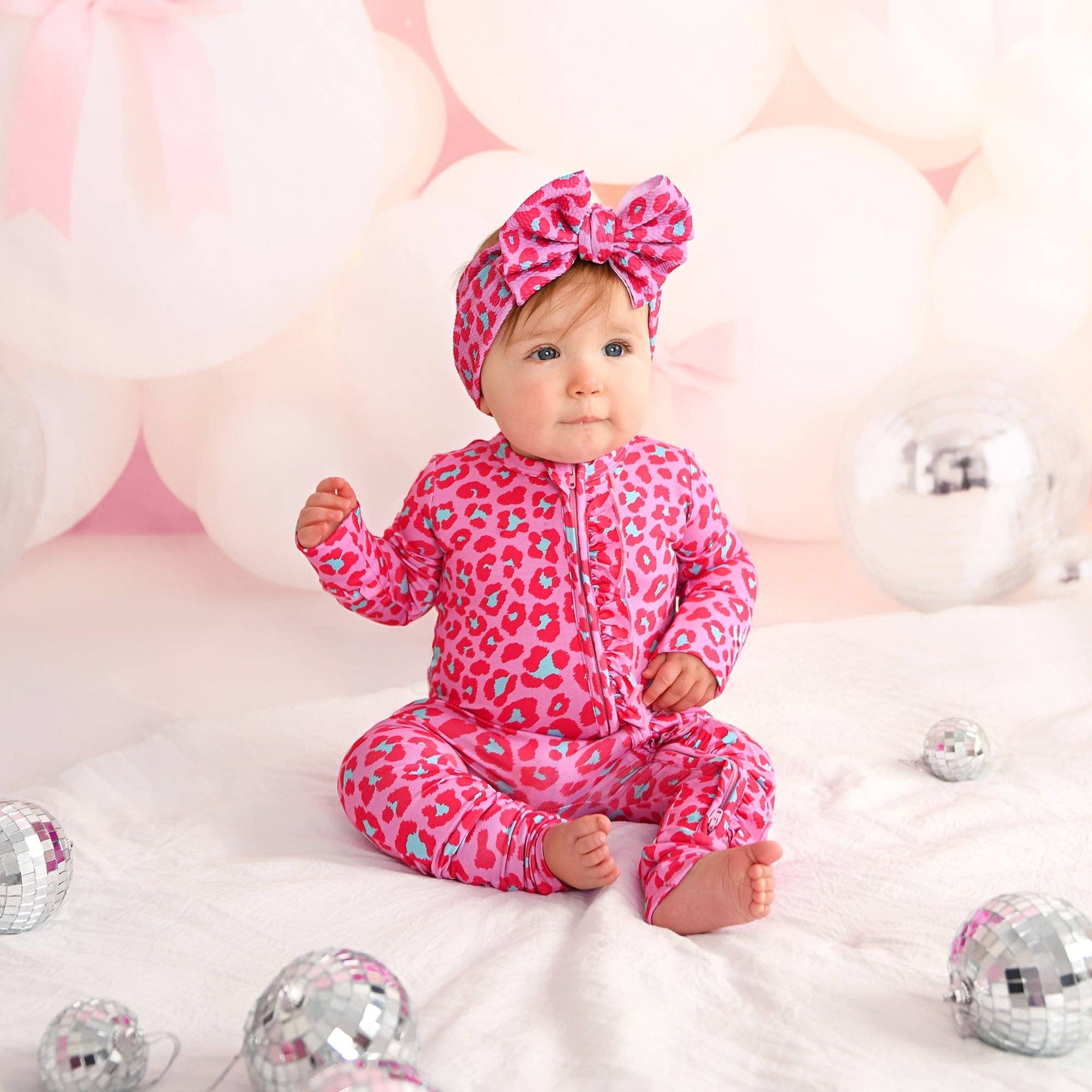 Zuri Leopard RUFFLE ZIP