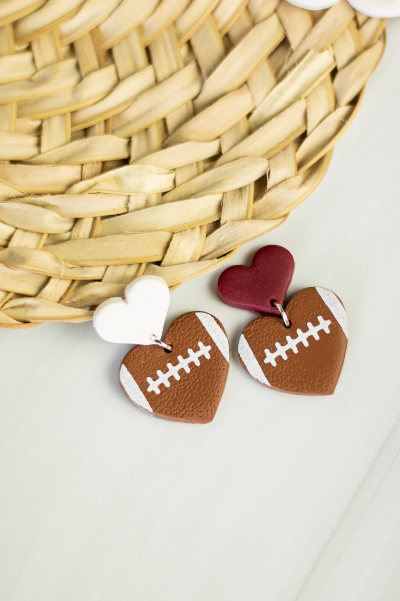 Tiered Football Dangles