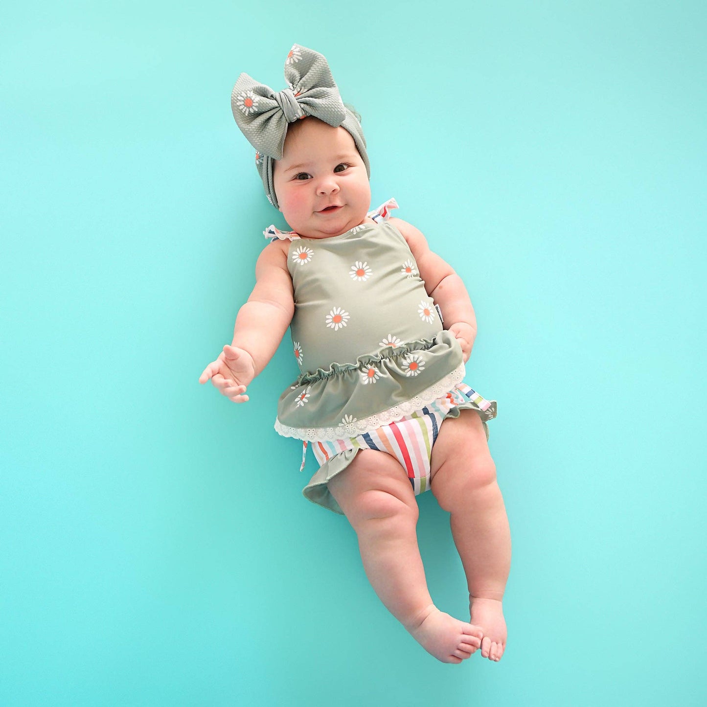 Rae RUFFLE TANK SWIM SET
