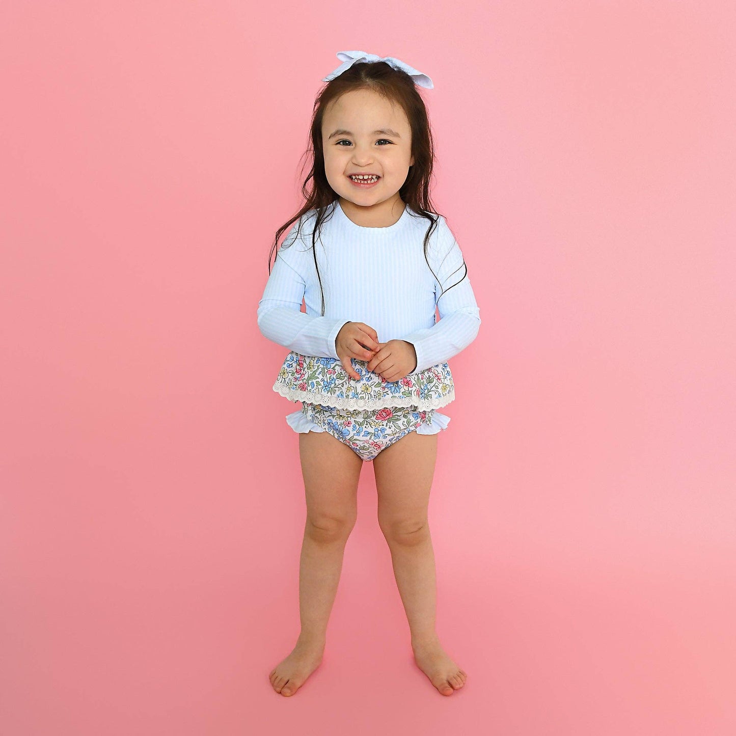 Vera RASH GUARD TWO PIECE SWIM SET