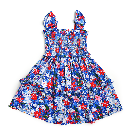 Presley Floral Smocked Dress