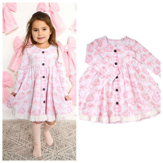 Juniper BUTTON DRESS