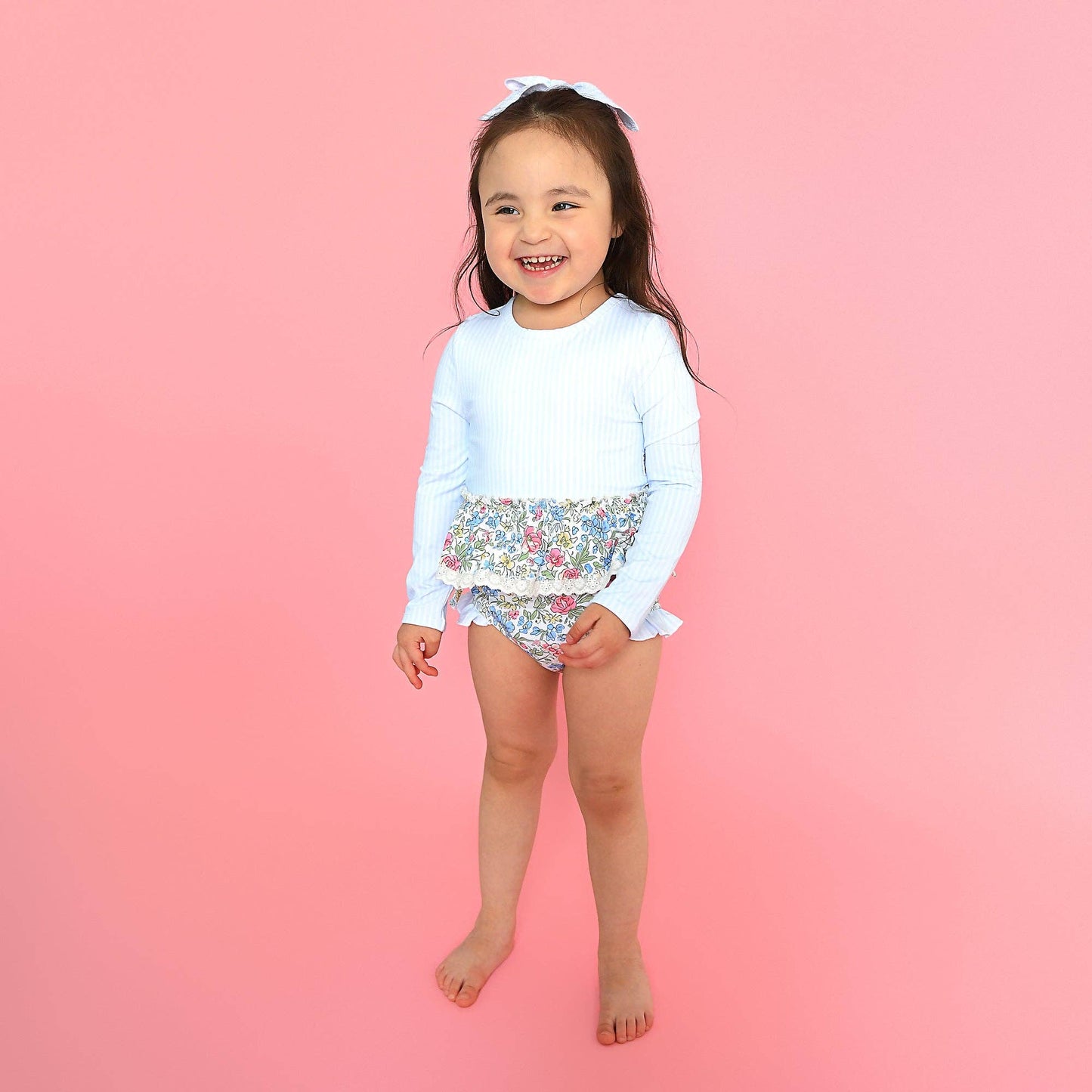 Vera RASH GUARD TWO PIECE SWIM SET