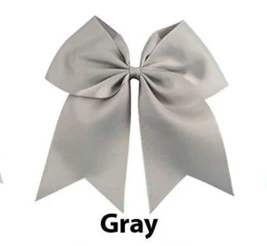 Cheer Bow with Ponytail Holder (6 Colors)