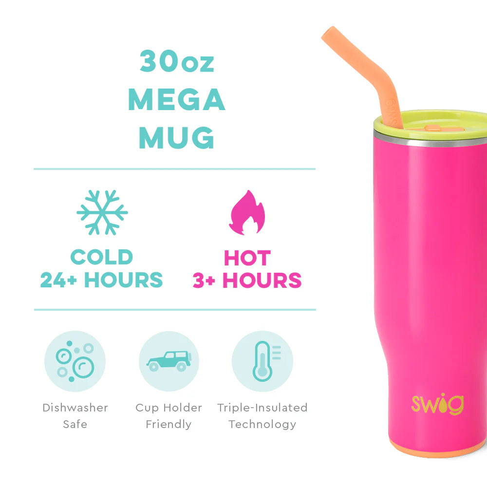 Swig 30oz Mega Mug in Tutti Frutti