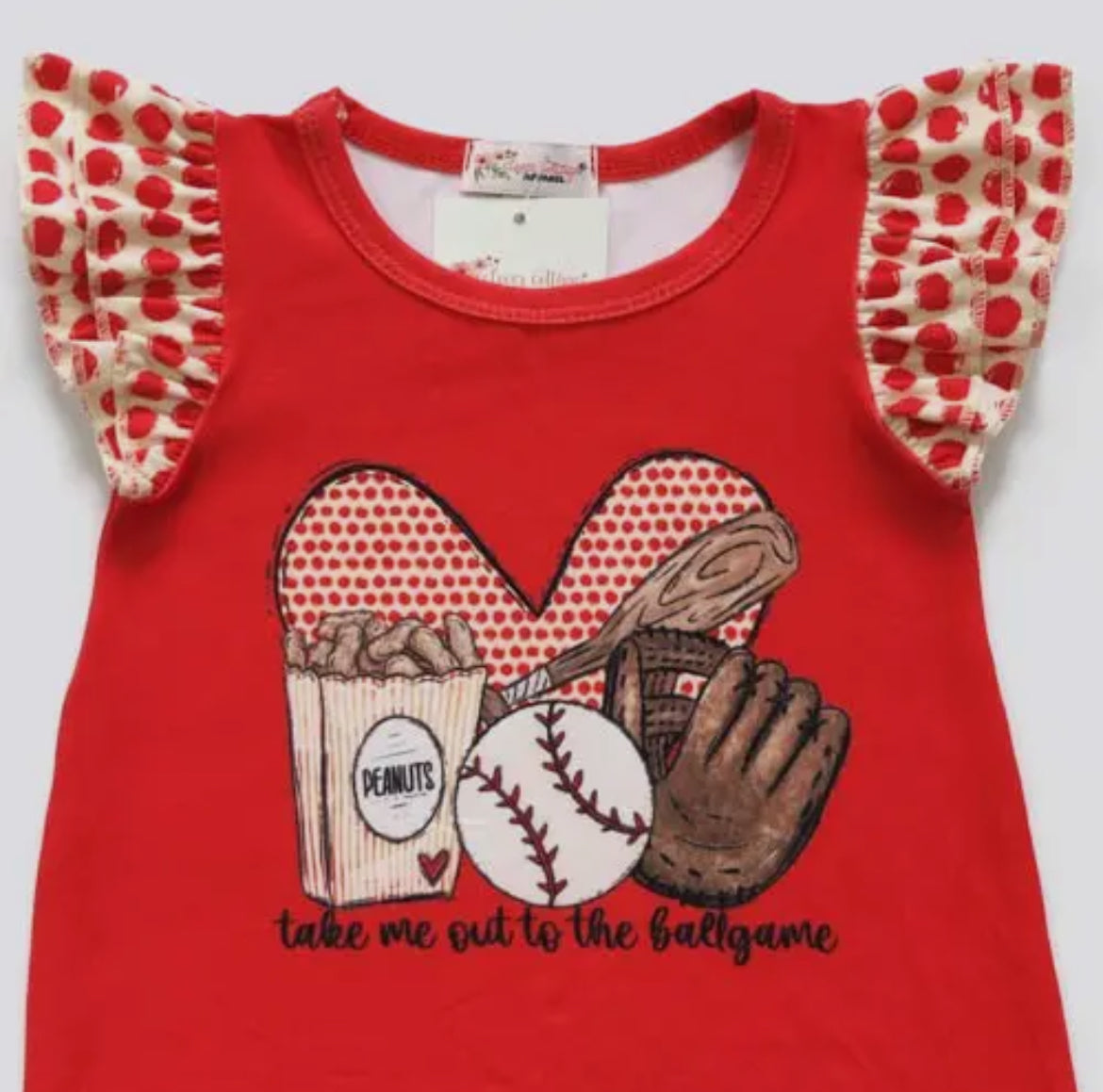 Ballgame Baby Romper