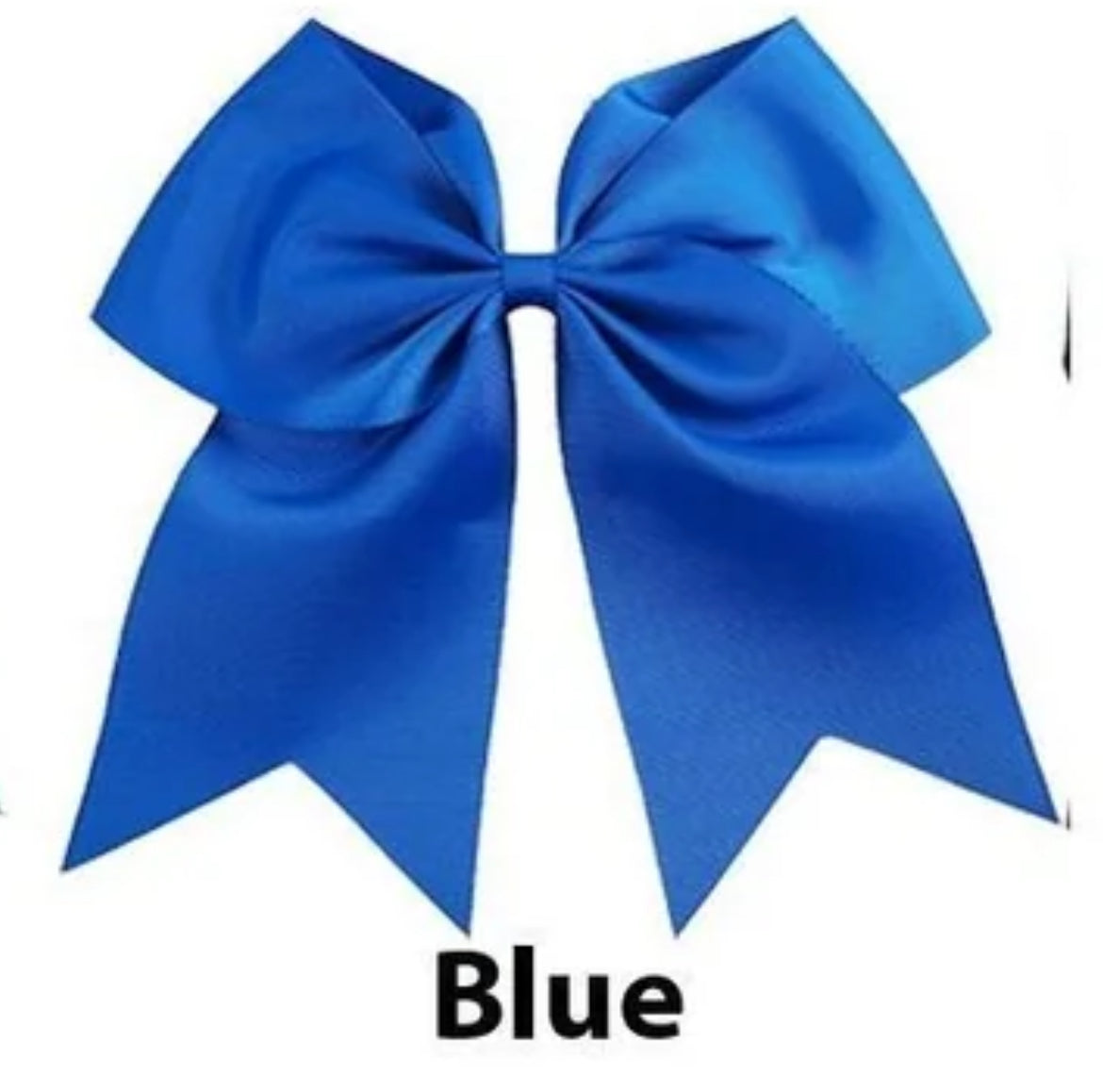 Cheer Bow with Ponytail Holder (7 Colors)