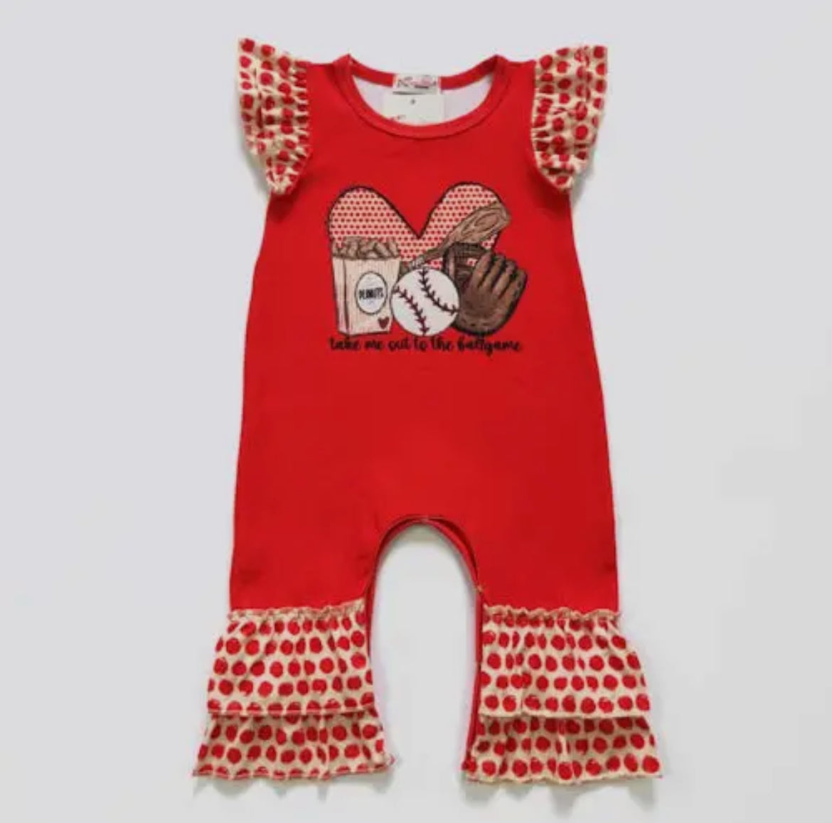 Ballgame Baby Romper