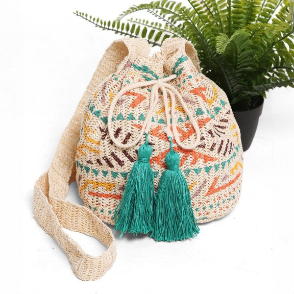 Mandala Bucket Bag