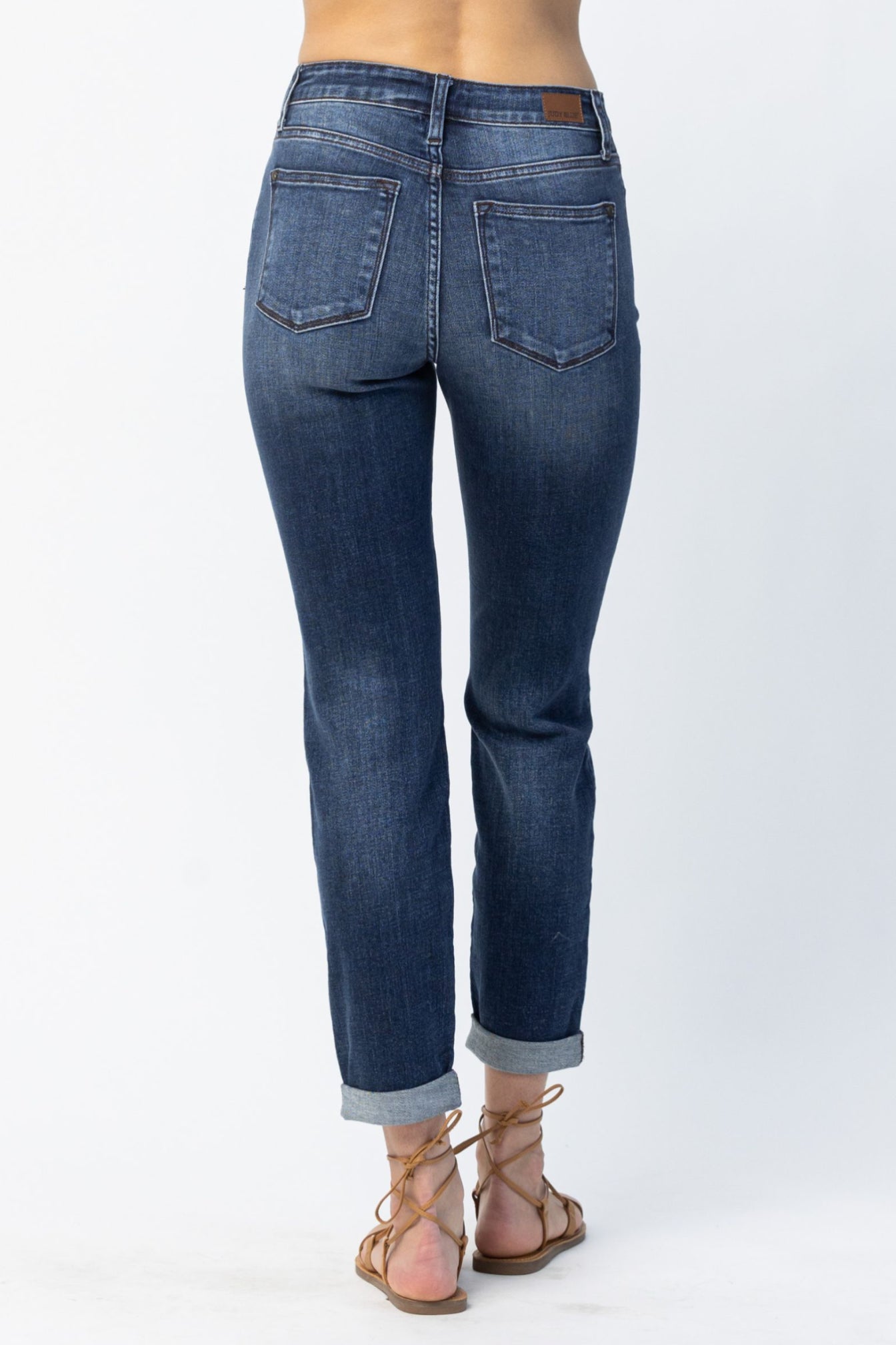 Judy Blue Basic Cuffed Slim Fit