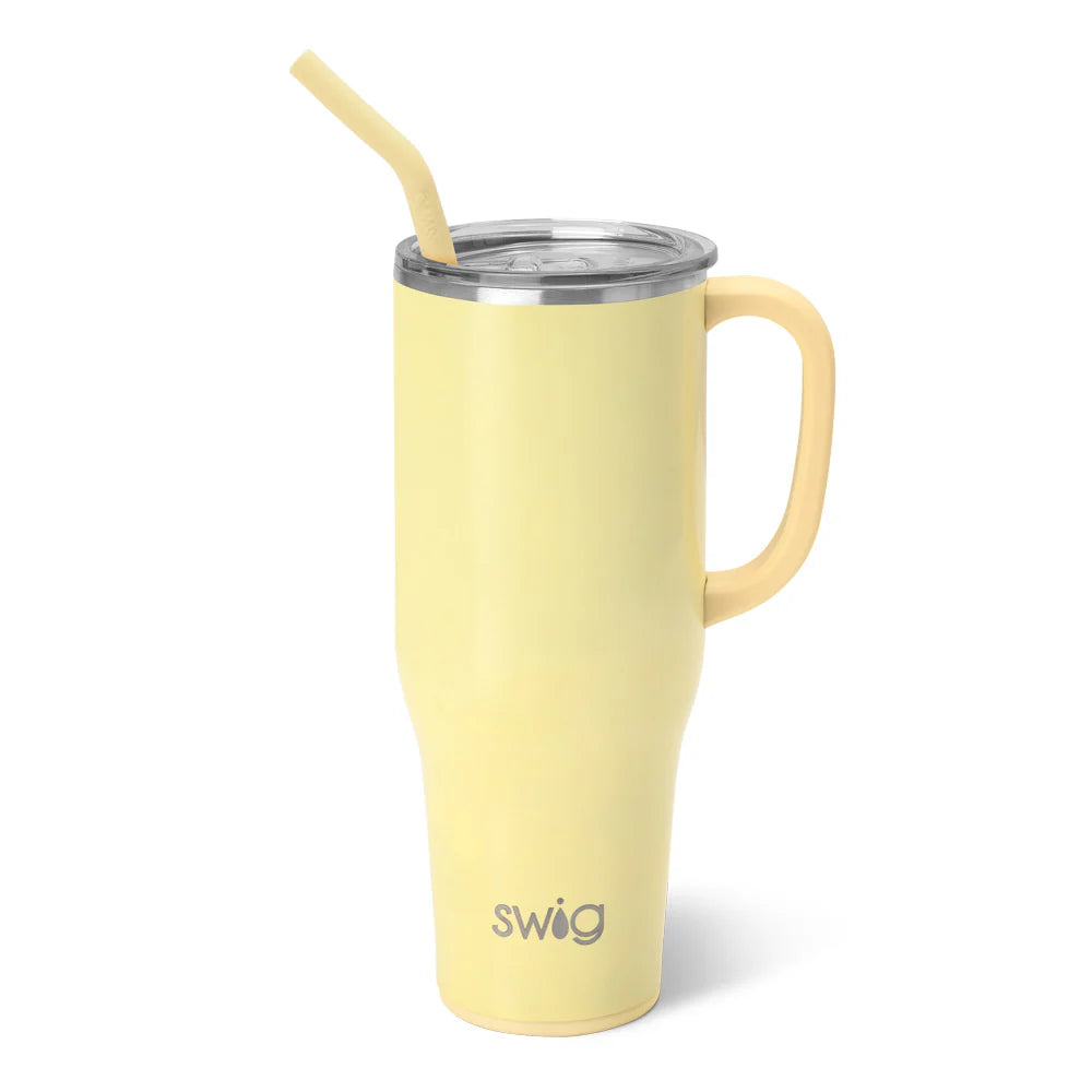 Swig 40oz Mega Mug in Shimmer Buttercup