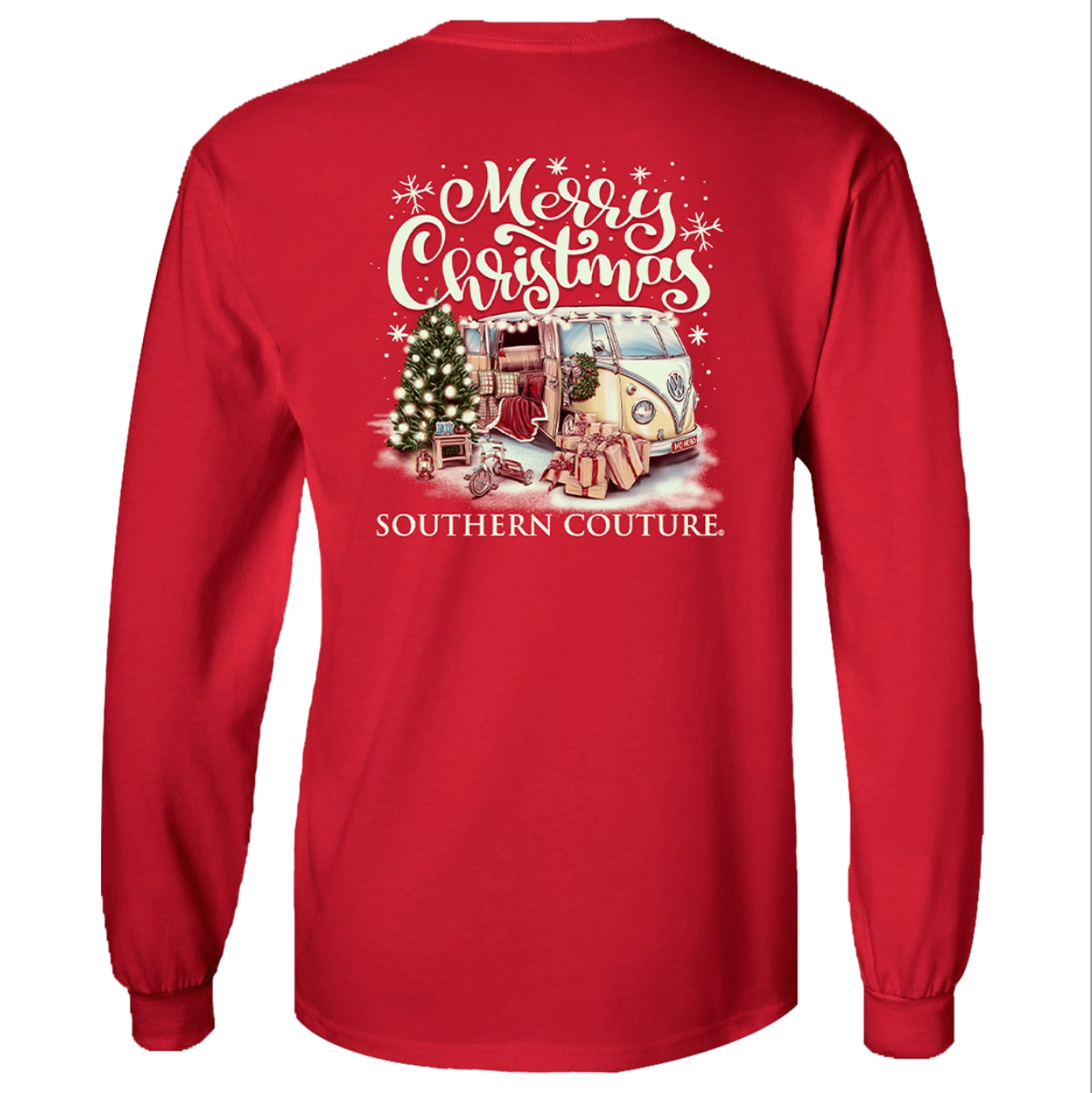 Southern Couture Merry Christmas Van