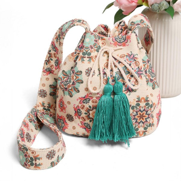 Mandala Bucket Bag