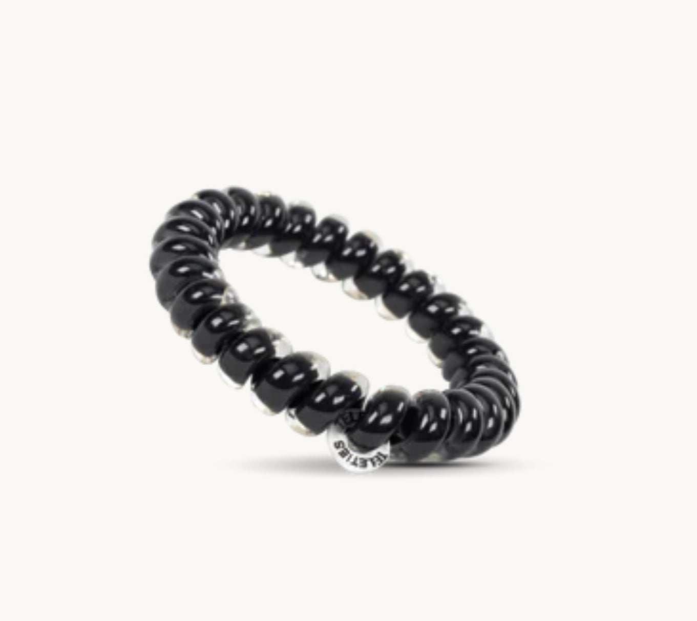 Teleties Jet Black Small Hair Ties