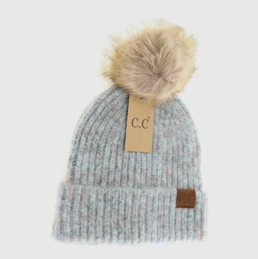 CC Soft Ribbed Beanie