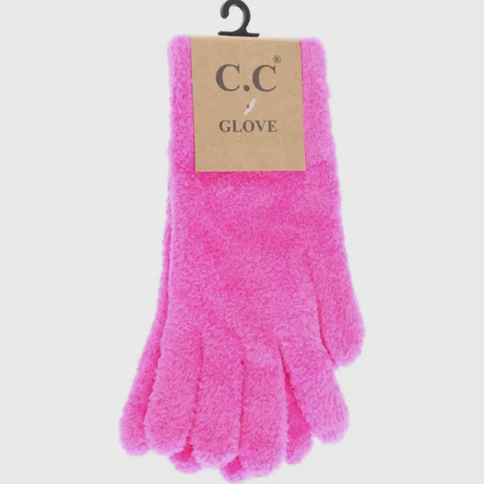 CC Plush Terry Chenille Gloves