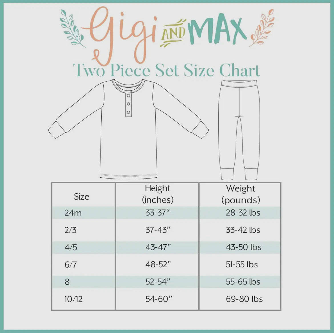 Patrick Two Piece by Gigi & Max