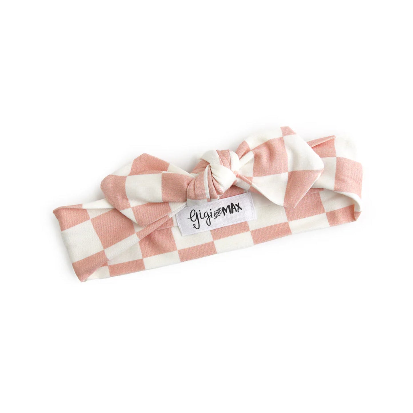 Saylor Pink Topknot Headband by Gigi & Max