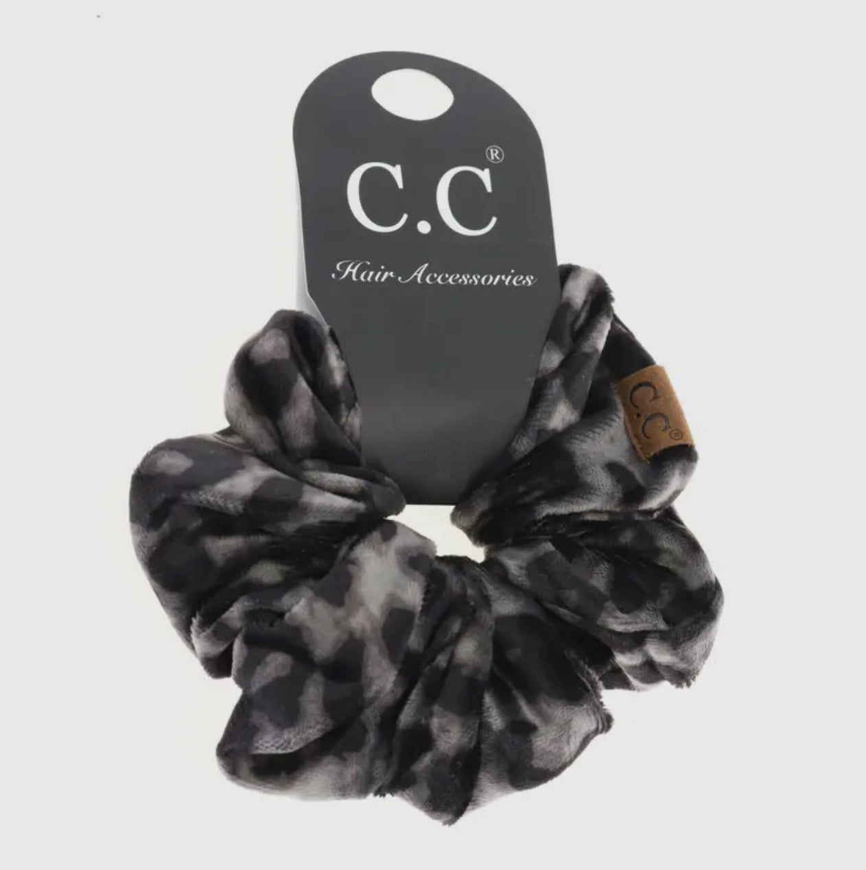 CC Leopard Scrunchie