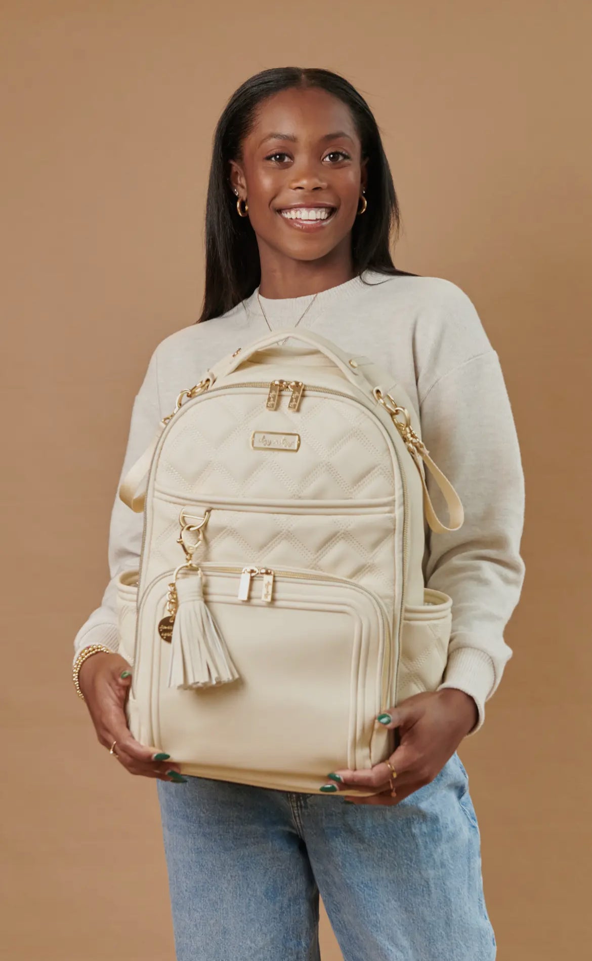 Itzy Ritzy Milk & Honey Boss Plus Backpack Diaper Bag