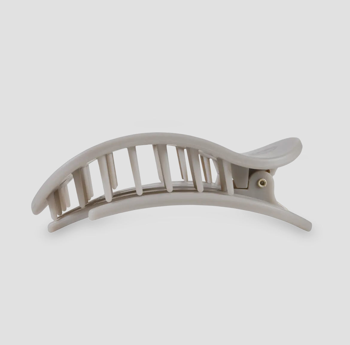 Teleties Silver Flames Round Hair Clip