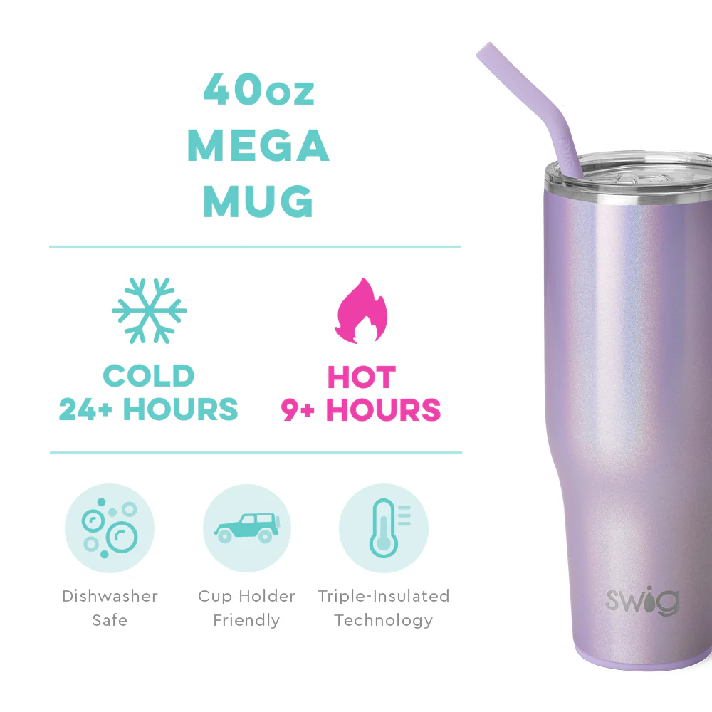 Swig 40oz Mega Mug in Pixie