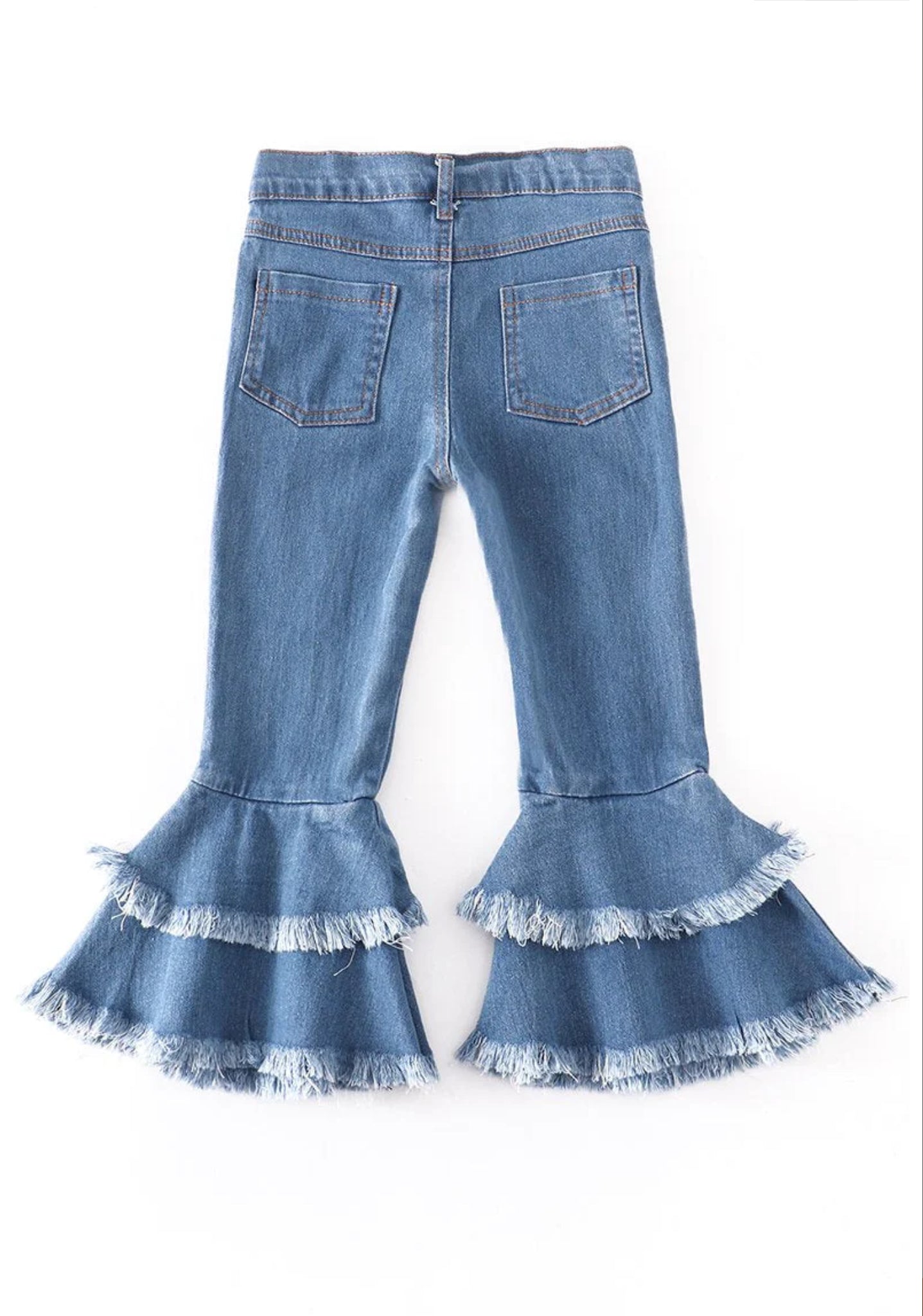 Girl’s Double Layered Denim