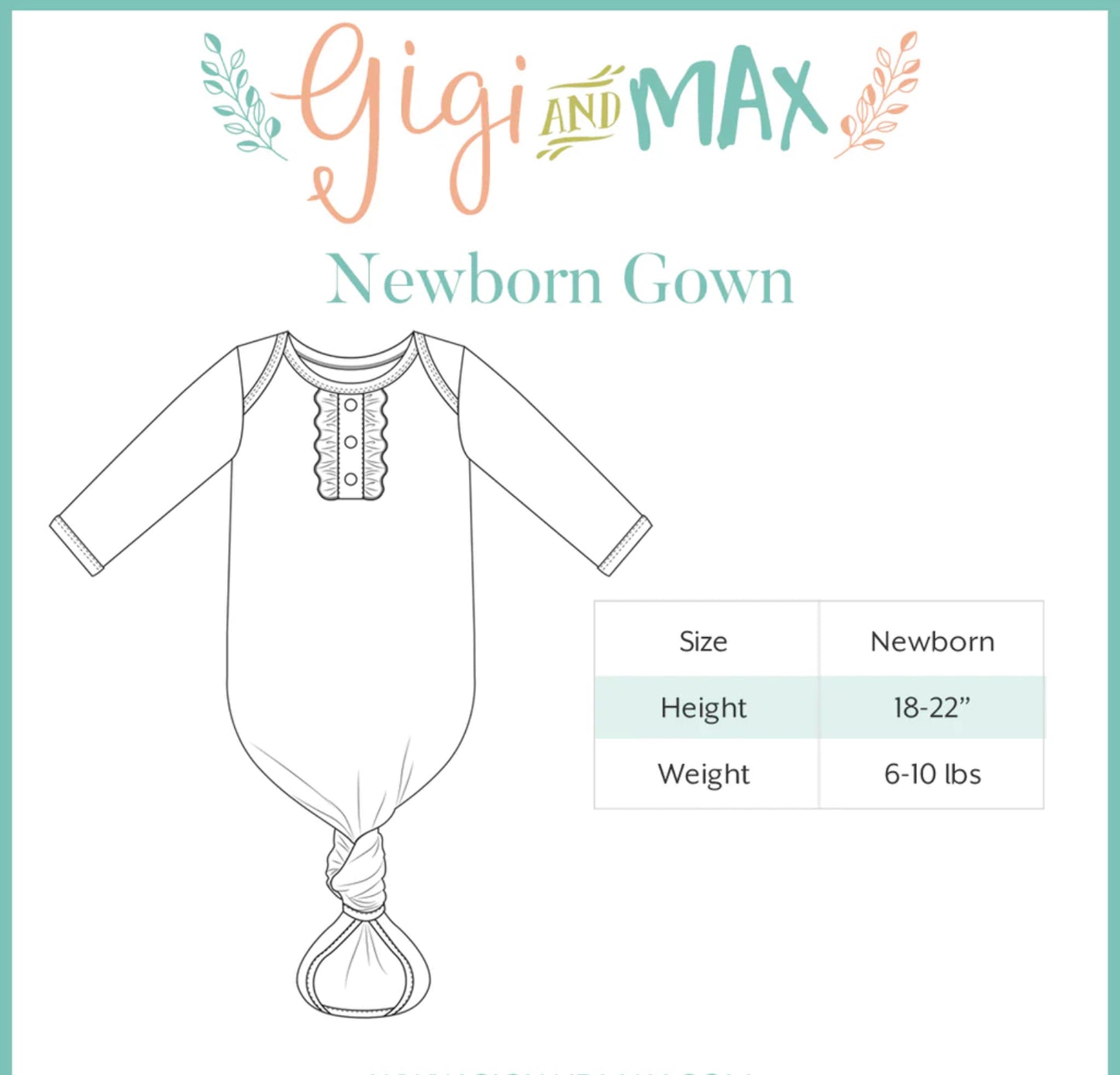 Finley Mint Gown by Gigi & Max