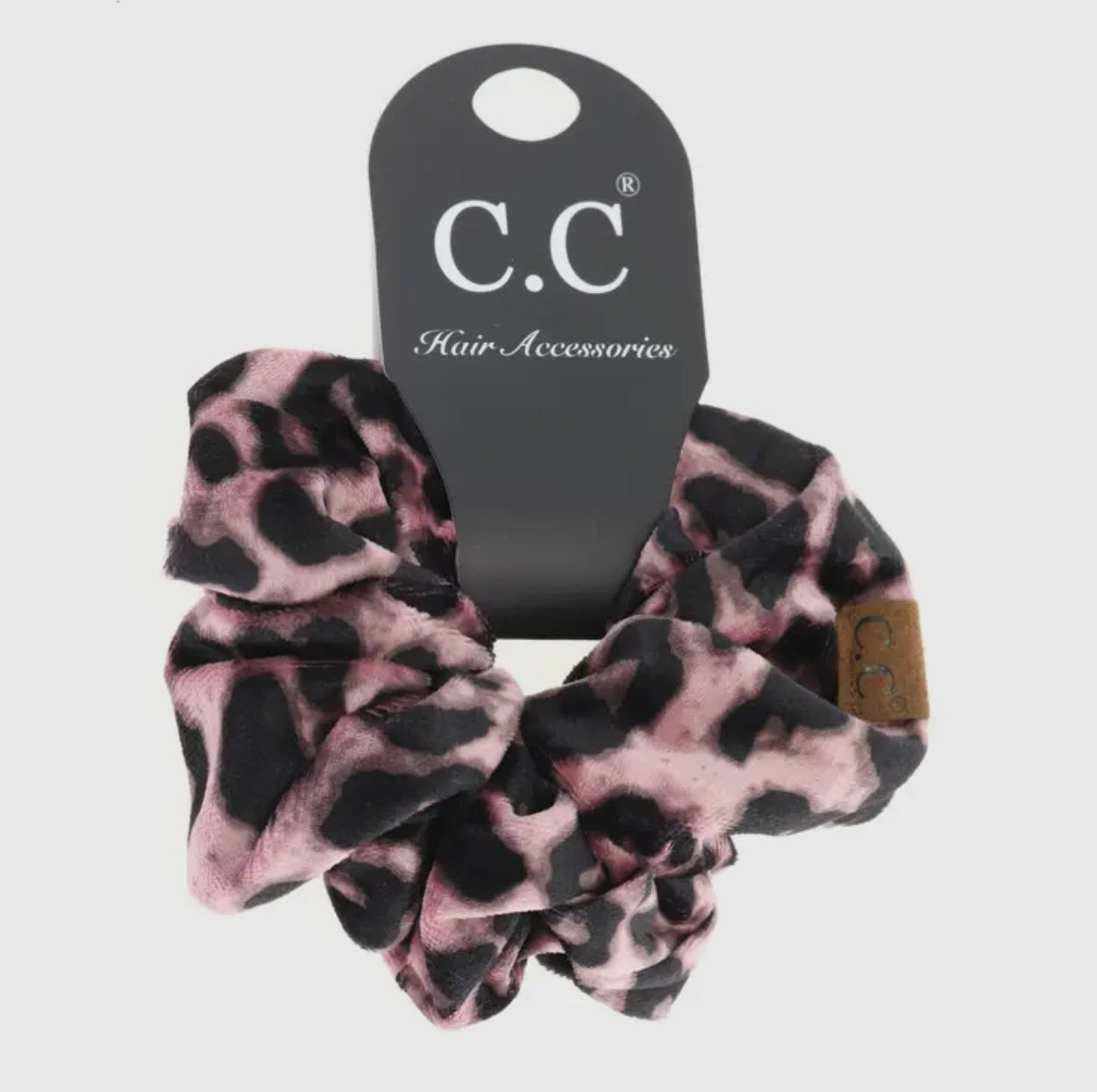 CC Leopard Scrunchie