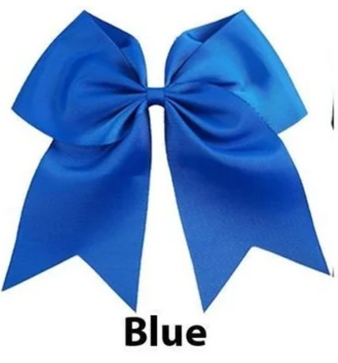 Cheer Bow with Ponytail Holder (7 Colors)