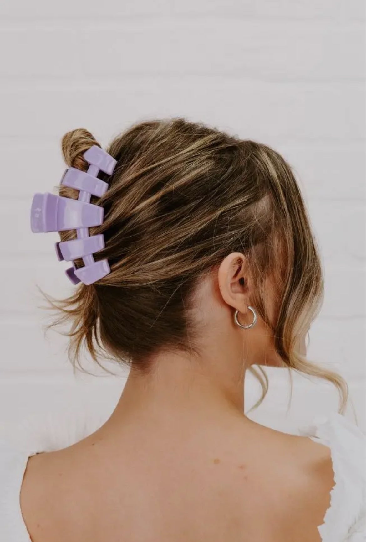 Teleties Classic Lilac You Hair Clip