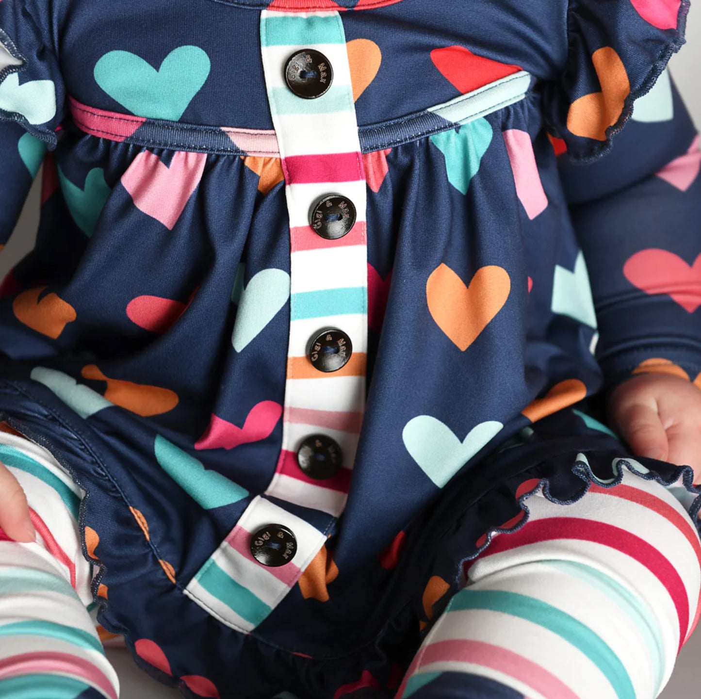 Hadley & Paris PEPLUM SET by Gigi & Max