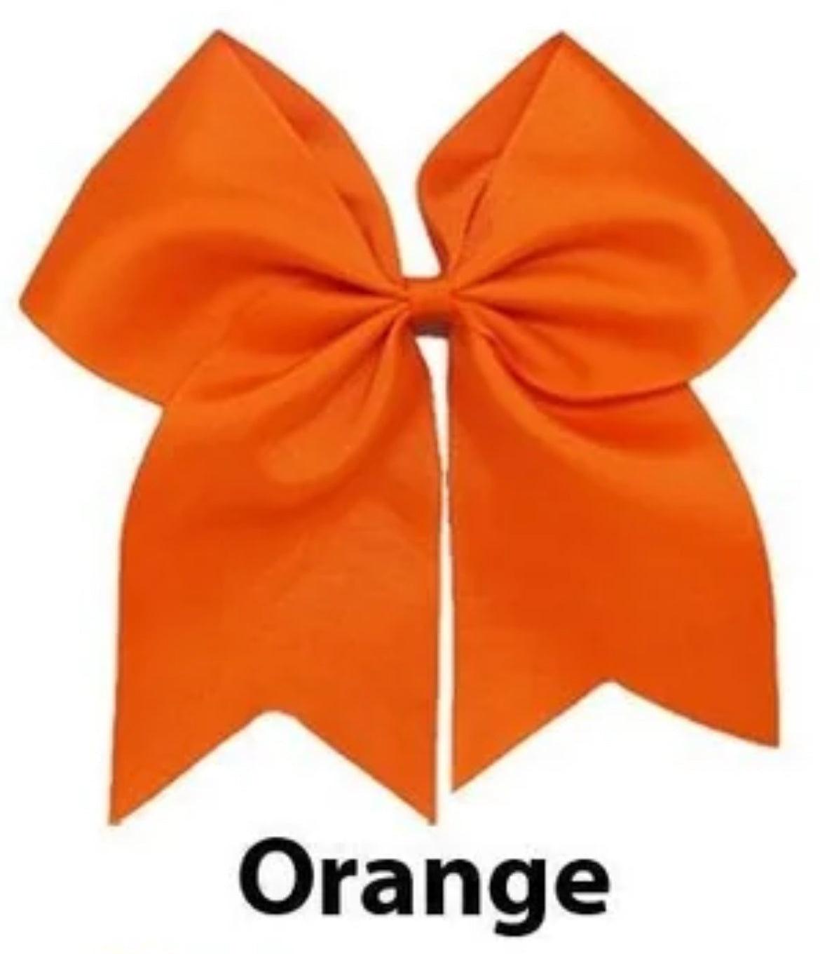 Cheer Bow with Ponytail Holder (7 Colors)