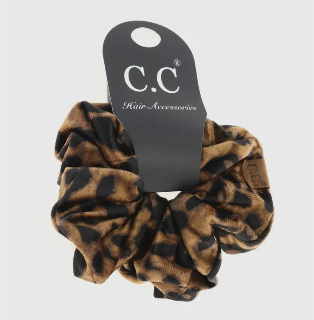 CC Leopard Scrunchie