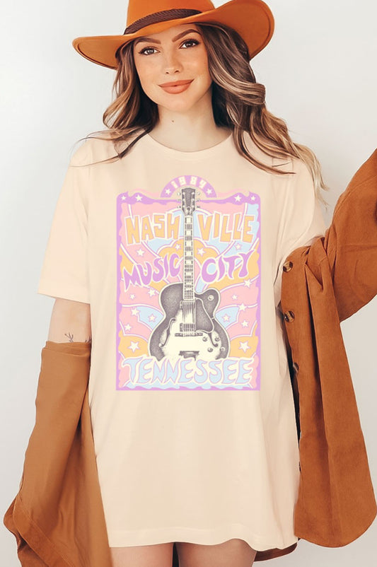 Nashville Music City Tee