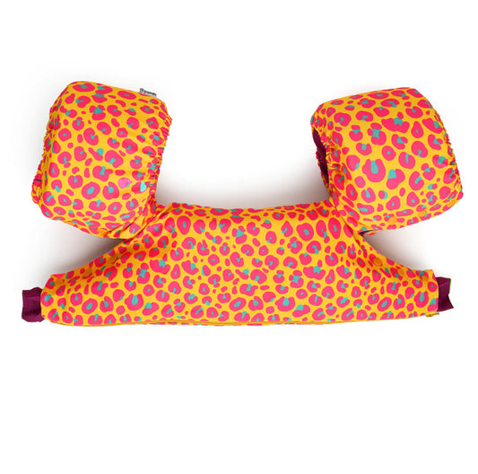 Kelly Cheetah Neon Floatie Cover by Gigi & Max