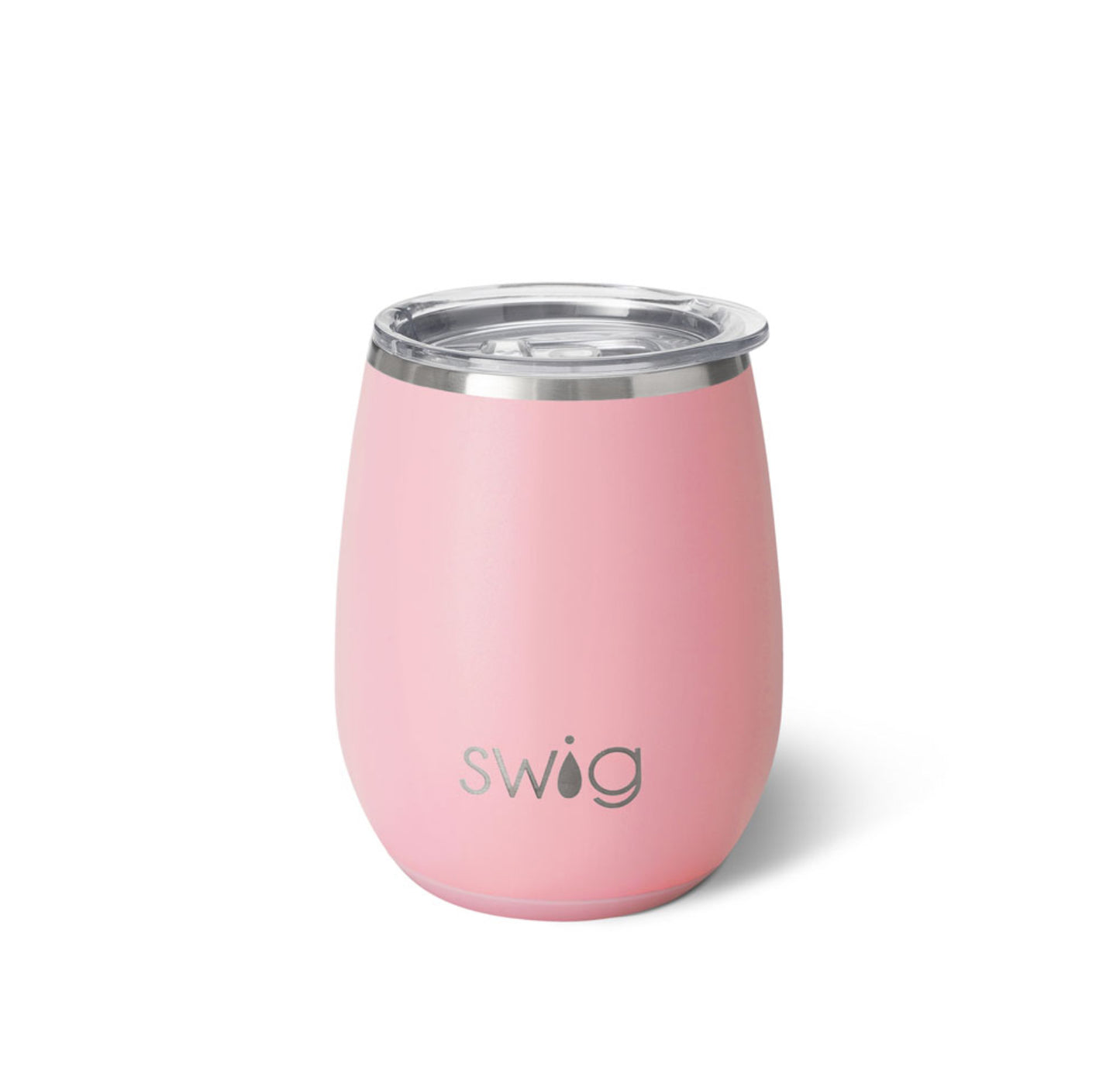 Swig Blush Stemless Wine Cup (14oz)